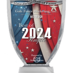 Gale Force Marketing wins Best of Temple for Web Design 2025